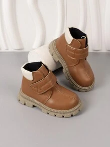 Infant Fashionable Unisex Boots - Brown - View 1