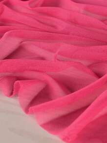 女式粉紅浴袍 - 玫紅色 - 查看 6