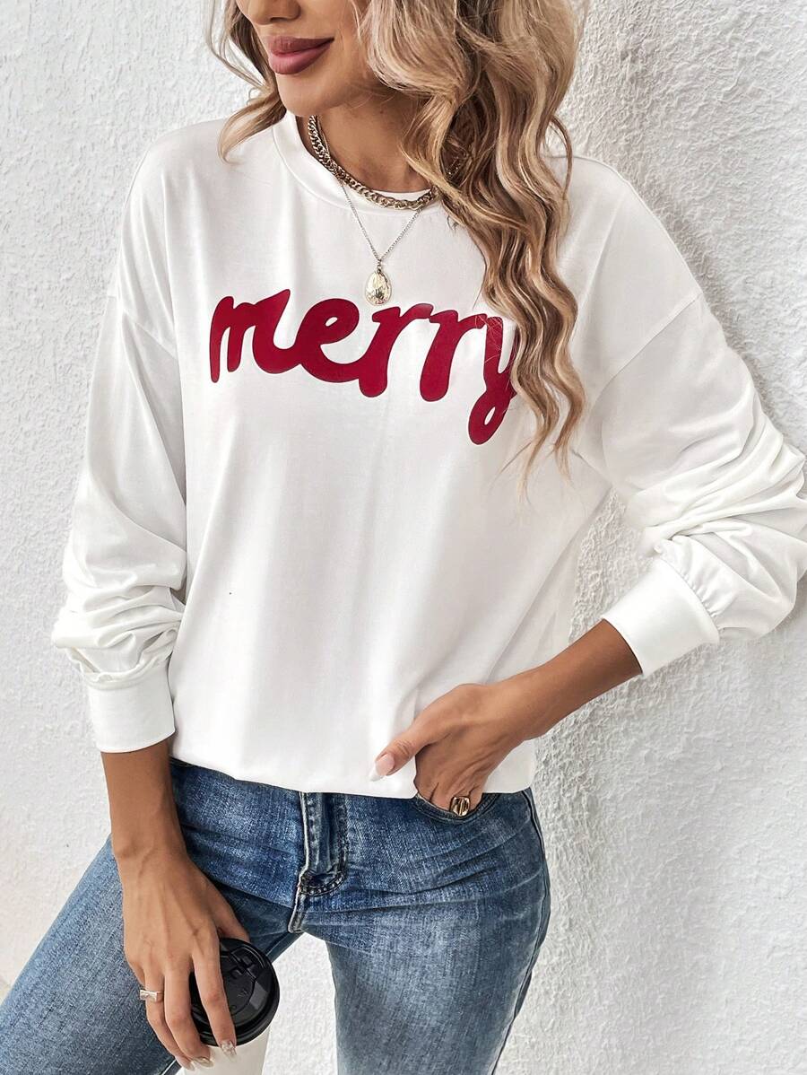 SHEIN LUNE 女性t恤 - 白色 - 查看 1