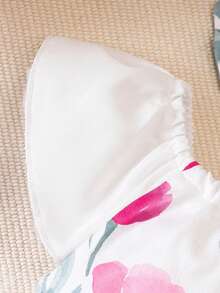 SHEIN Trẻ sơ sinh Hoa In Sơ sinh - Nhiều màu - Xem 4