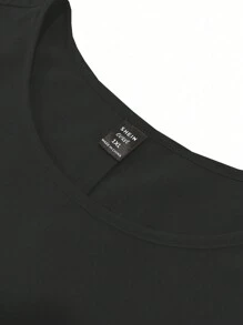 SHEIN Clasi 大尺碼連身裙 - 黑色 - 查看 5