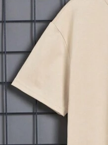 1件男孩聖誕印花t恤,青少年款