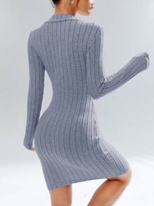 SHEIN Essnce 連身裙 - 淺藍色 - 查看 2