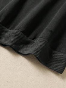 INAWLY 女式加大码卡通字母印花运动衫，SILLY GOOSE EST 1973 UNIVERSITY