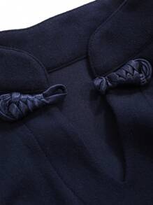 DAZY 長袖保暖t恤,立領頸設計 - 藏蓝色 - 查看 6