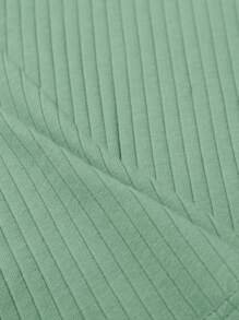 SHEIN Essnce 女款v領溜織t恤