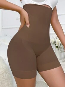 Snug Zone Women's High Waist Body Shaping Underwear Bottoms - Chocolate Brown - View 4