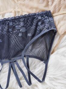 3入/pack花紋性感內衣,標準尺寸 - 彩色 - 查看 4