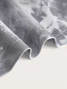 SHEIN ICON In Bộ xương Crisscross Backless Váy Dây - Xám - Xem 4