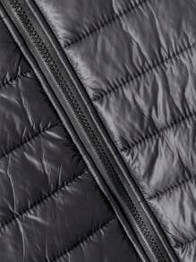 Boys' Lightweight Hooded Jacket - Black - View 3