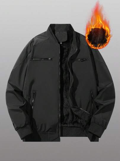 Men's Zip-up Fleece Jacket