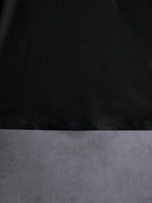 男孩純色 T 卹 - 黑色 - 查看 4