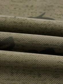 ROMWE Fairycore 字母印花不對稱下擺細肩帶洋裝 - 鏽棕色 - 查看 8