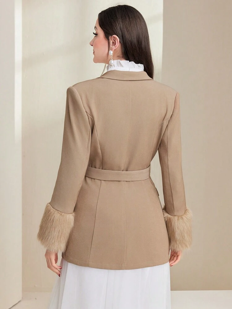 Women's Blazer With Cuffs
