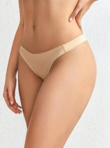 Ocili Celana Wanita Plain - Sampanye - View 5