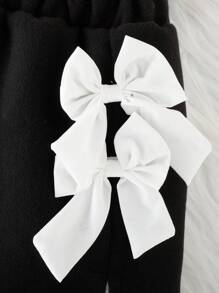 Baby Girls' Elegant And Sweet Skirt Set For Spring And Autumn - Black - View 6