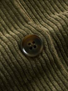 SHEIN MOD Solid Button Front Cami Dress