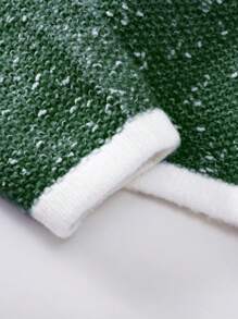 SHEIN Tween Girls' Elegant Bow Knot Sweater Set