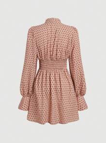 SHEIN MOD In Toàn bộ Cà vạt Đầm - Nhiều màu - Xem 2