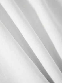 RueChic Men Kangaroo Pocket Drawstring Hoodie - White - View 5