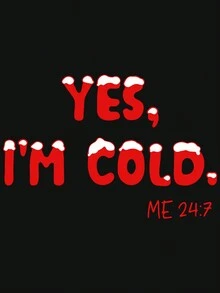 SHEIN LUNE 女款圓領字母印花黑色長袖運動衫 - 黑色 - 查看 6