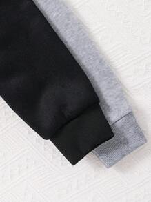 SHEIN 粉色和紫色蝴蝶絨毛衣 - 彩色 - 查看 5