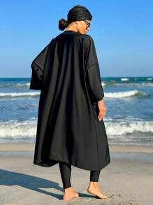 Swim Mulvari Robe Une Pièce Minimaliste De Couleur Unie Pour Femmes
