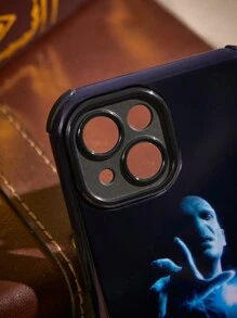 Harry Potter | ROMWE Carcasa De Teléfono Impresiones Doble Capa Con Tapa Magnética - Multicolor - Ver 4