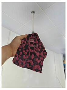 Modelyn Leopard Print Mesh Contrast Dress - Pink - View 6