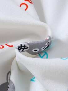 Set de 2 pijamas con forro térmico y estampado de gato para bebés y niños pequeños, adecuado para 6-24 meses, otoño/invierno
