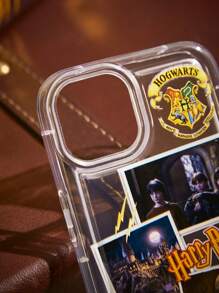 Harry Potter | ROMWE Transparent Phone Case With Character Print - Multicolor - View 3