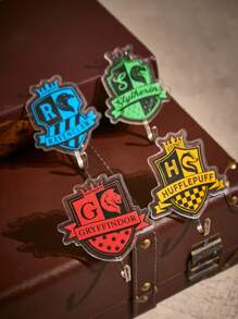 Harry Potter | ROMWE 4pcs Hanging Hooks - Multicolor - View 4