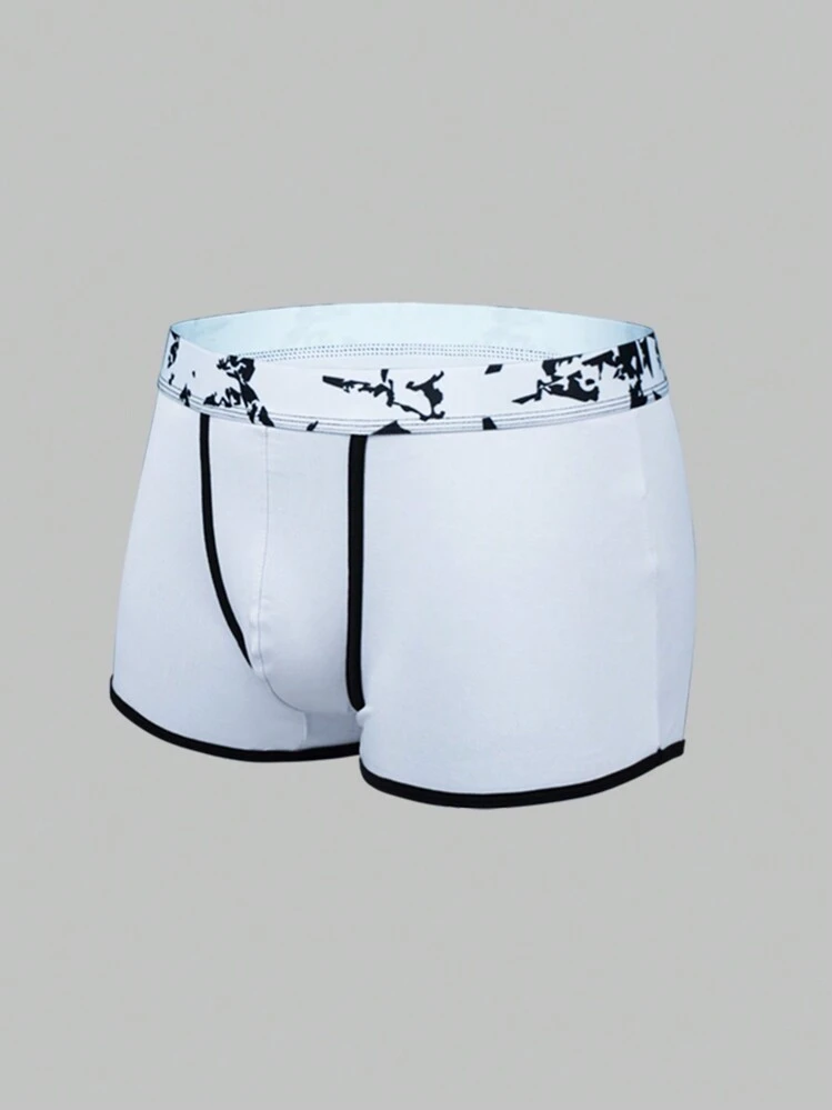 Calzoncillos Bóxer De Hombre Con Bordes En Contraste De Color (3 Piezas) - Multicolor - Añade 8