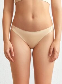 Ocili Celana Wanita Plain - Sampanye - View 8