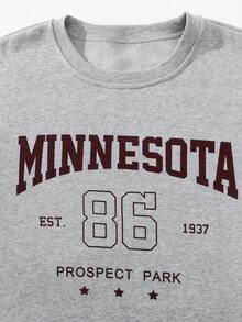 SHEIN Unity 運動衫 - 淺灰色 - 查看 7