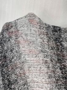 Flirla Kích thước lớn Sọc In Áo thun - Nhiều màu - Xem 8