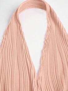 VaVaBold Women's 3pcs Halter Crop Tops In Solid Colors - Multicolor - View 8