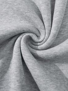 SHEIN Unity 運動衫 - 淺灰色 - 查看 6