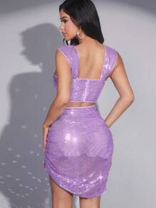 SHEIN SXY Của phụ nữ Tím - Màu tím - Xem 2