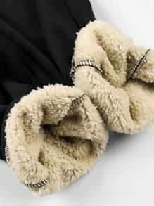 Men Zip Up Thermal Lined Hoodie & Sweatpants, Fall Clothes Winter