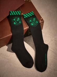 Harry Potter | ROMWE 1pair Women's Mid-calf Socks