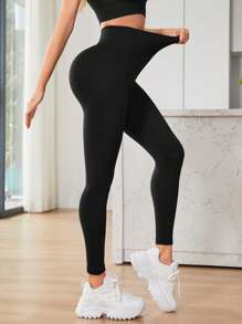 Easithlete High Elasticity Seamless Sports Leggings