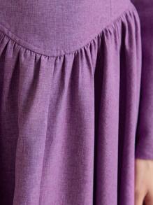 Modelyn Women's Purple Dress - Lilac Purple - View 6