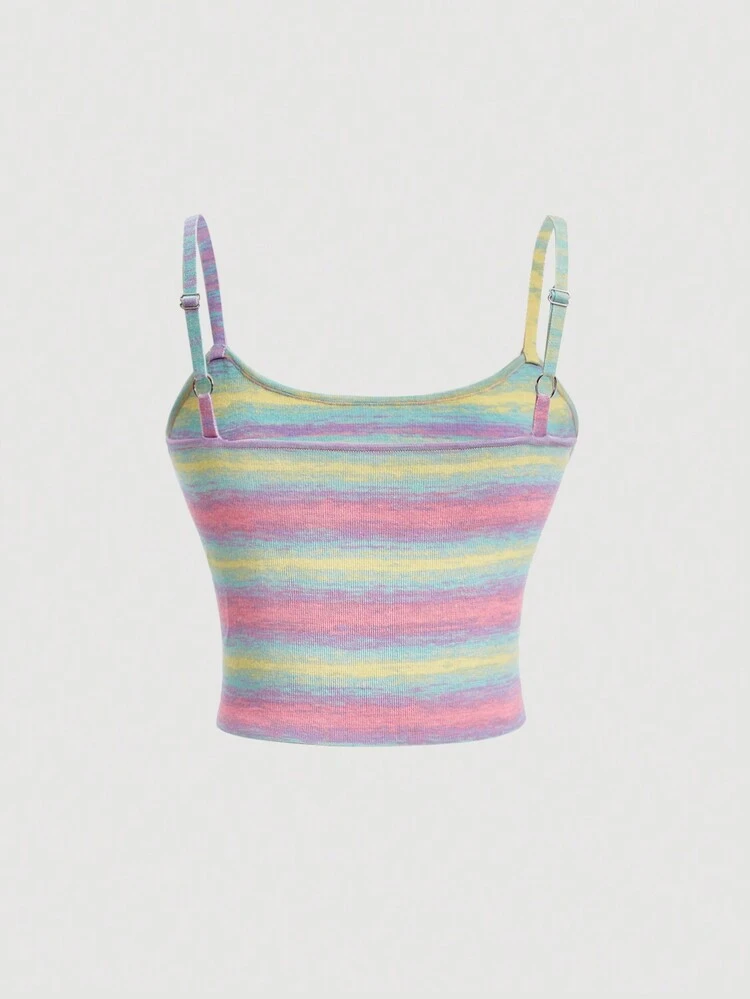 Ladies' Ombre Knitted Camisole Top