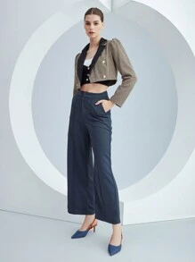 SheIn BIZ Của phụ nữ Giày cao gót - Màu xanh lam - Xem 3