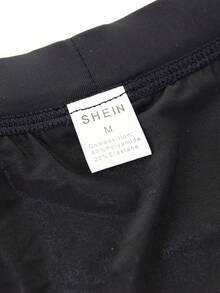 Men's Color Block Mesh Breathable Boxer Briefs - Black - View 9
