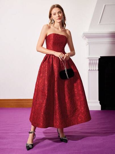 MOTF PREMIUM Utan band Jacquard Klänningar