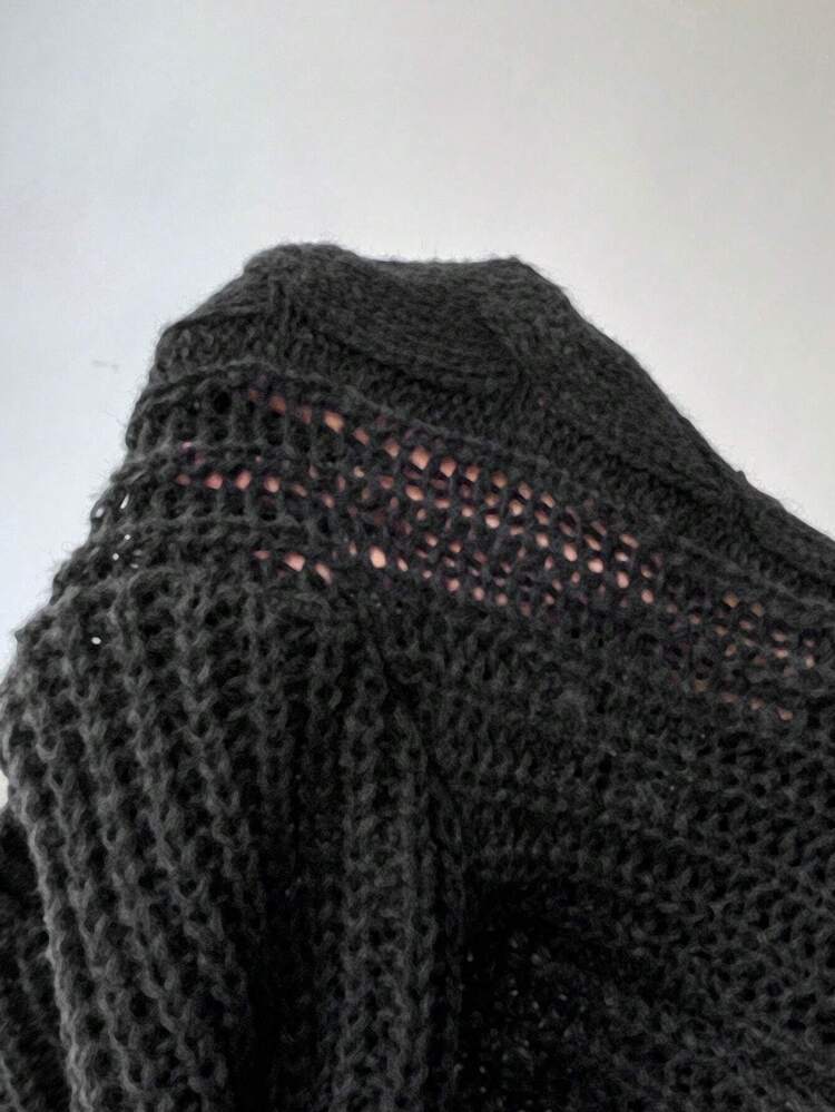 Cable Knit Top & Arm Sleeves