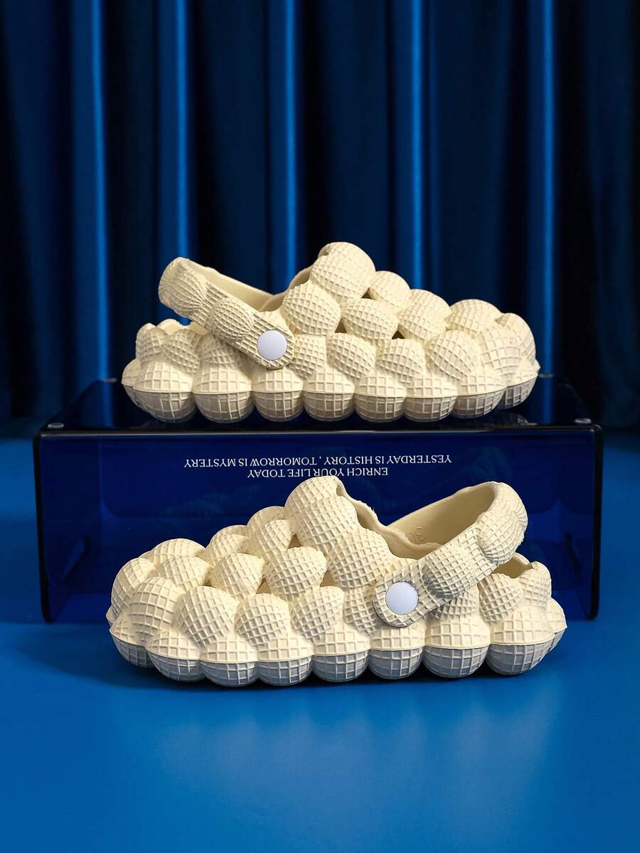 Soft And Comfortable Eva Water Shoes For Kids, Suitable For Outdoor Activities - Beige - View 1