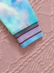 Baby Girl Casual Sweatshirt With Interesting Print For Autumn And Winter - Multicolor - View 4